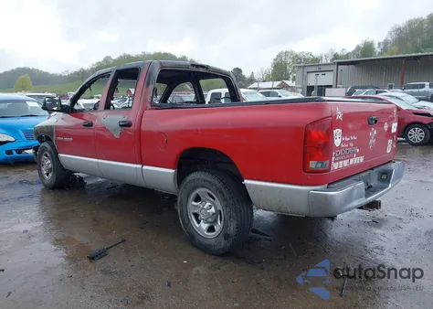 2004 Dodge Ram 2500 Slt/Laramie из США, поврежденный, VIN 3D7KA28D84G176391
